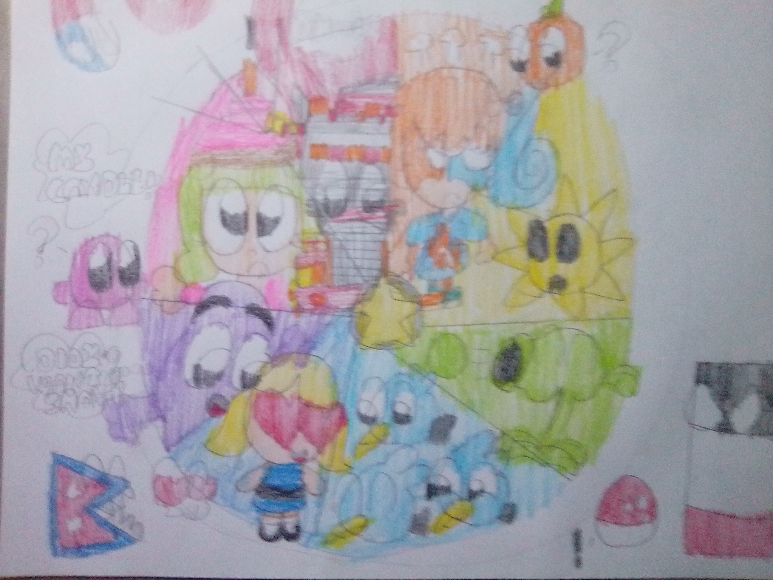 Cartoon Color Wheel #1