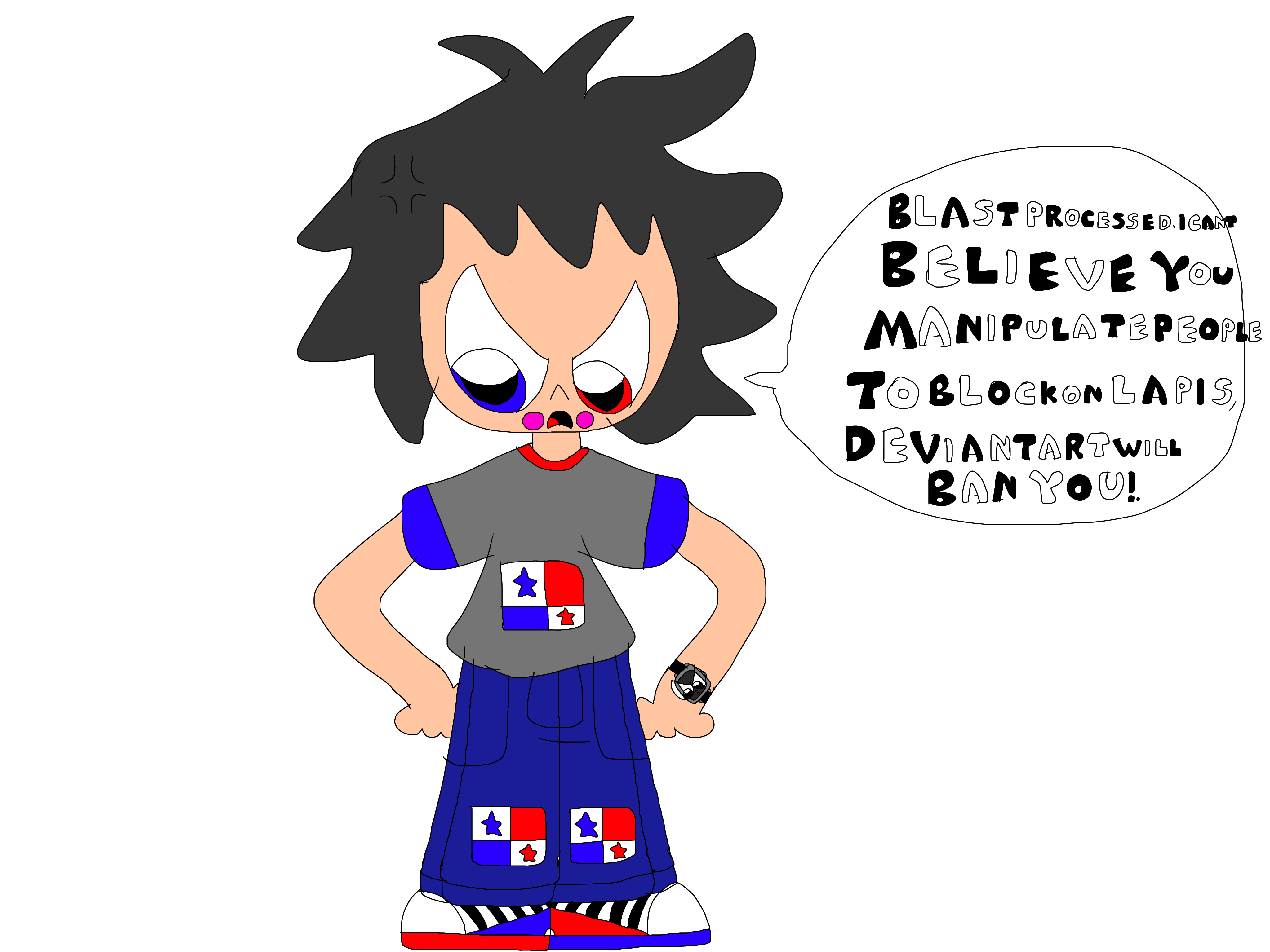 My Scolding Message To Blastprocessedcereal