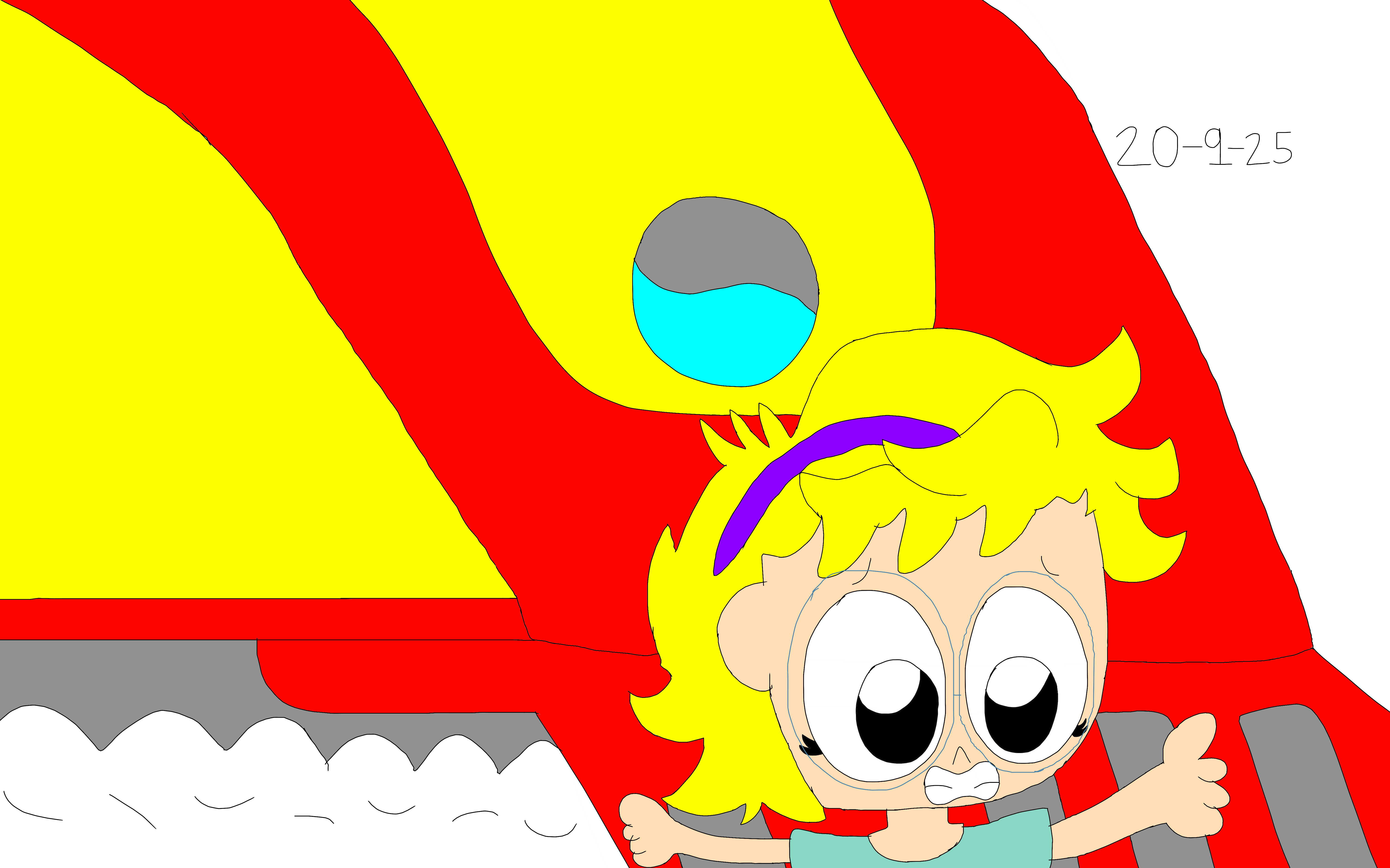 Trainrolled Liz