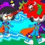 Battling Some Enemies