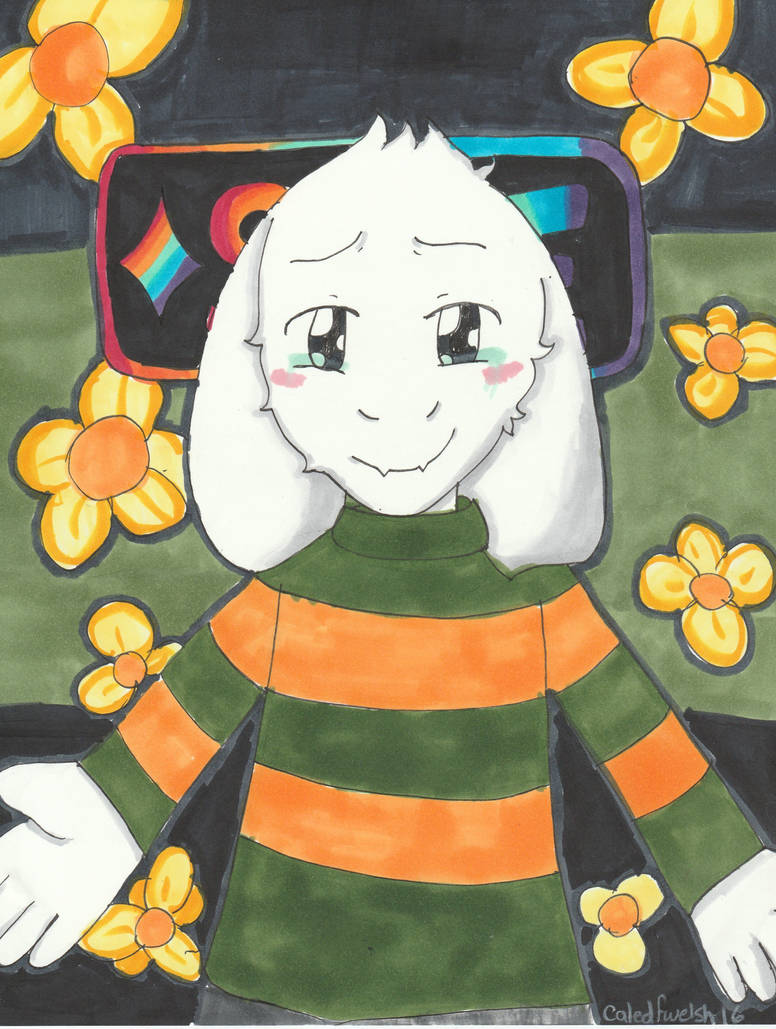 Asriel by caledfwelsh on DeviantArt