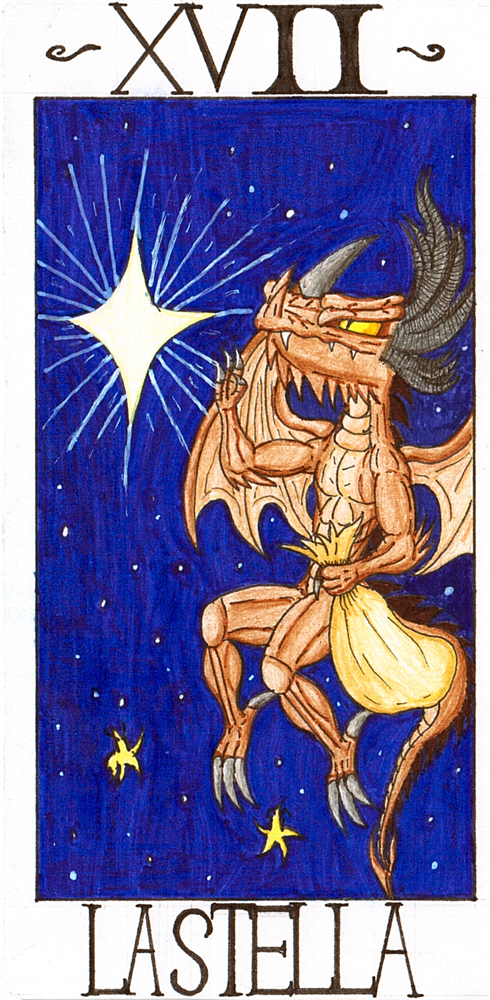 Dragon Tarot Major - The Star