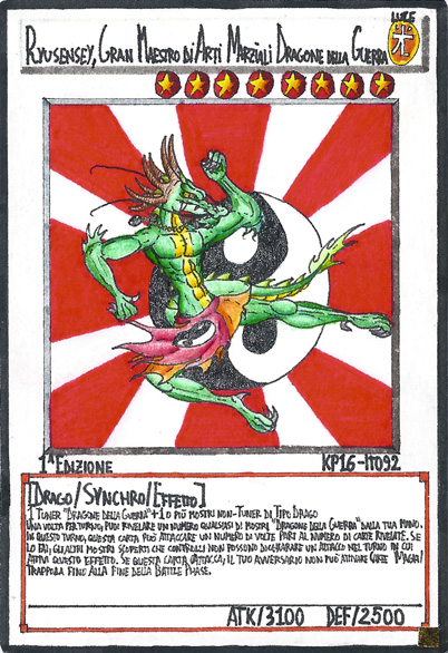 Ryusensey, Grand Master of Martial Arts Dragon War