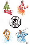 Bagua Shao Brothers Tattoo Version N.1 by DragonBellum92-DP