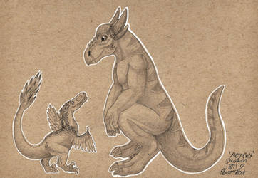Dinosaur Sketch