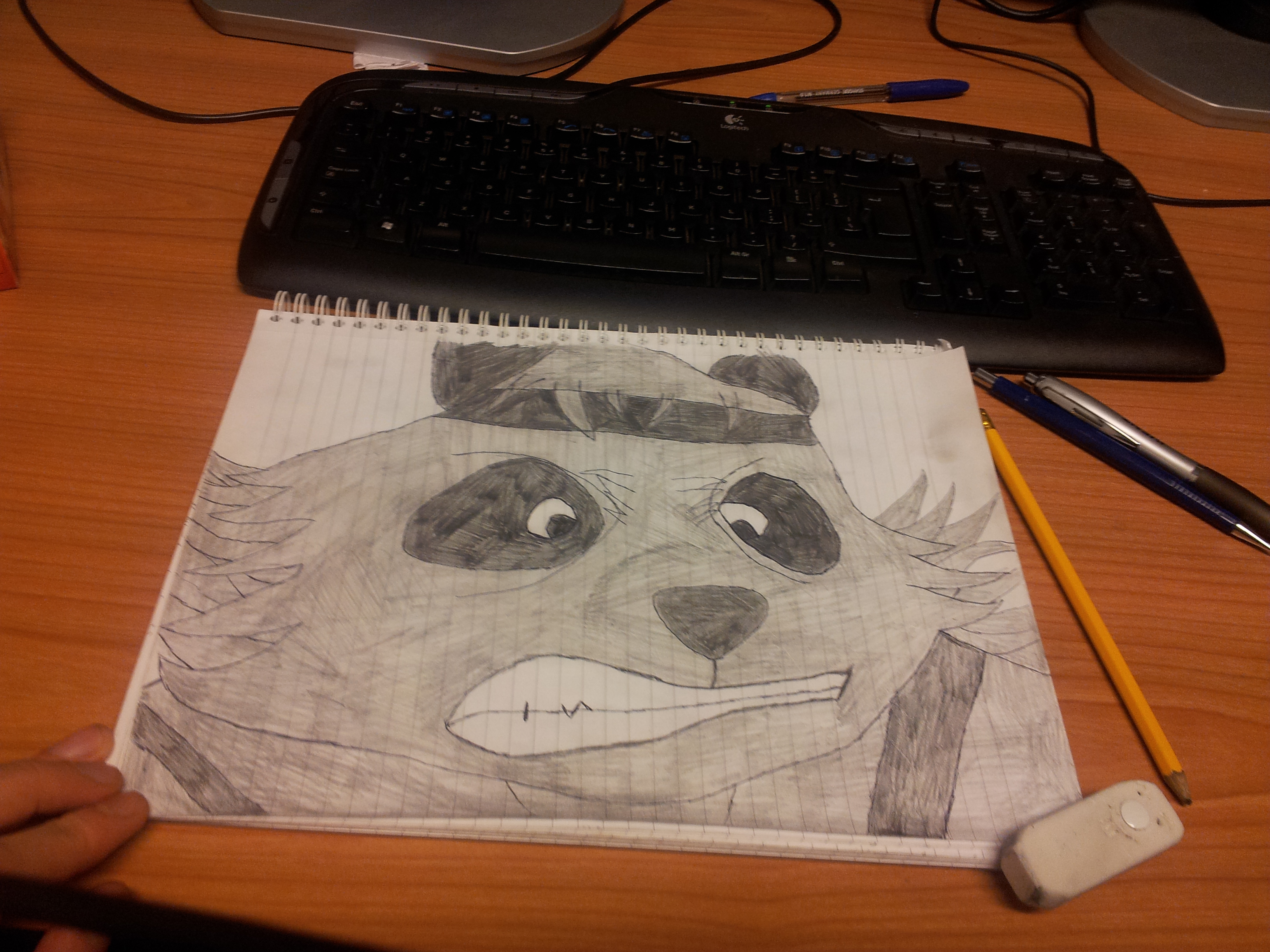 Pandamonium Drawing