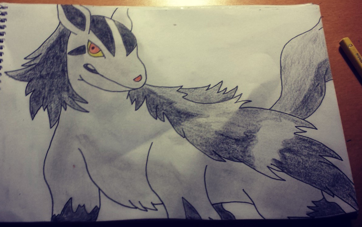 Mightyena Drawing