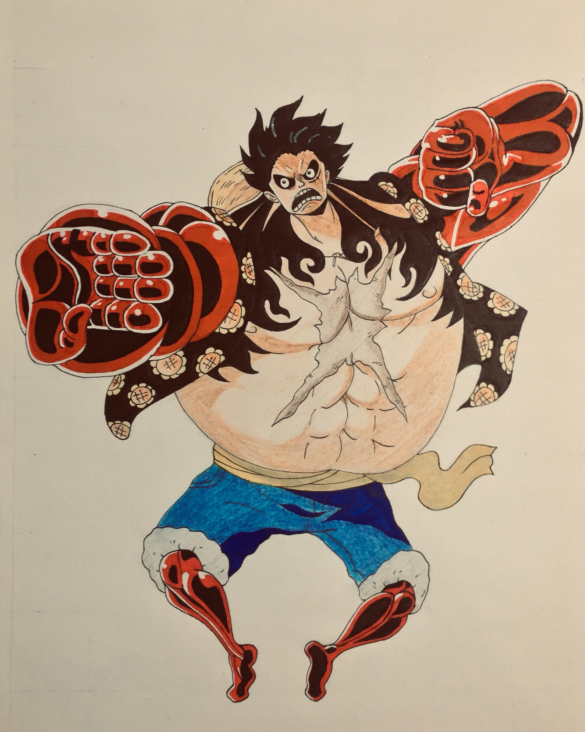 Luffy Gear 4th Bounce Man By Juswart On Deviantart Luffy Gear 4th Bounce Man By Juswart On Deviantart
