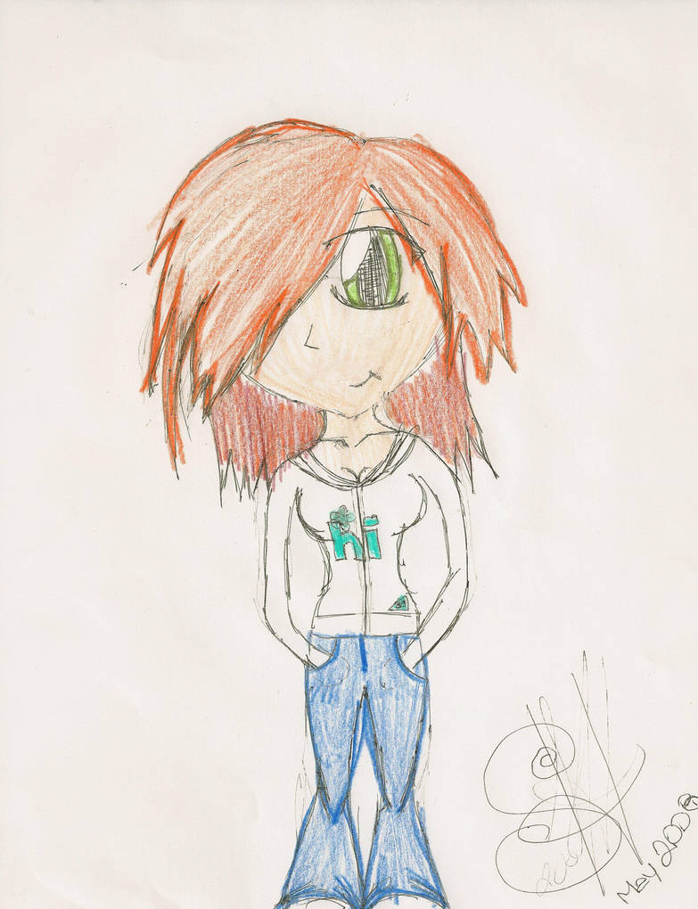 first scanned drawing by beachbumxox on DeviantArt