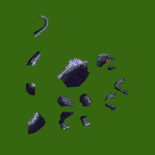 Godzilla Ultima Sprite Rig by YTM124 on DeviantArt
