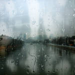 Paris rainy by binarymind