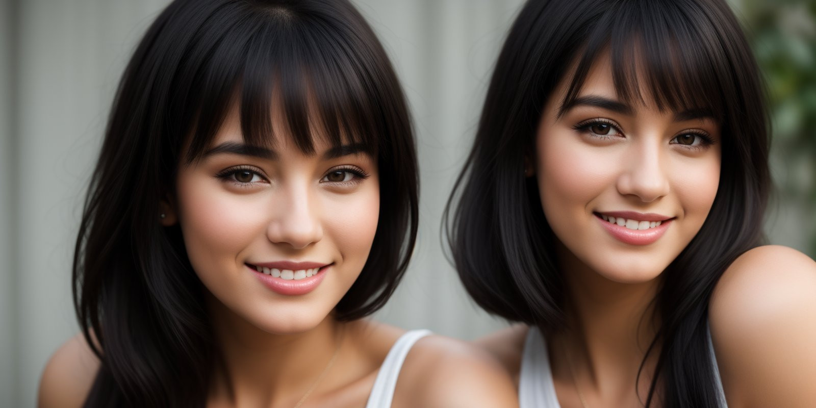00422-2543420719-one Smile Girl, Black Hair, Beaut