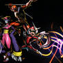 UMVC3 Team Wallpapers: Deadpool, Joe, and Hsien-Ko