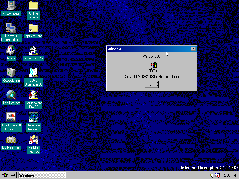 Gradient Bars for Windows 95 and NT 4 by RoadhornProductions on DeviantArt
