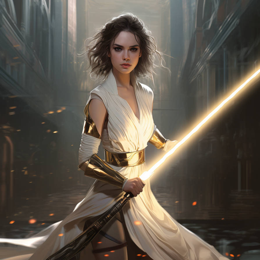 Rey Skywalker of the Jedi Order 01 by ArtisanComics on DeviantArt