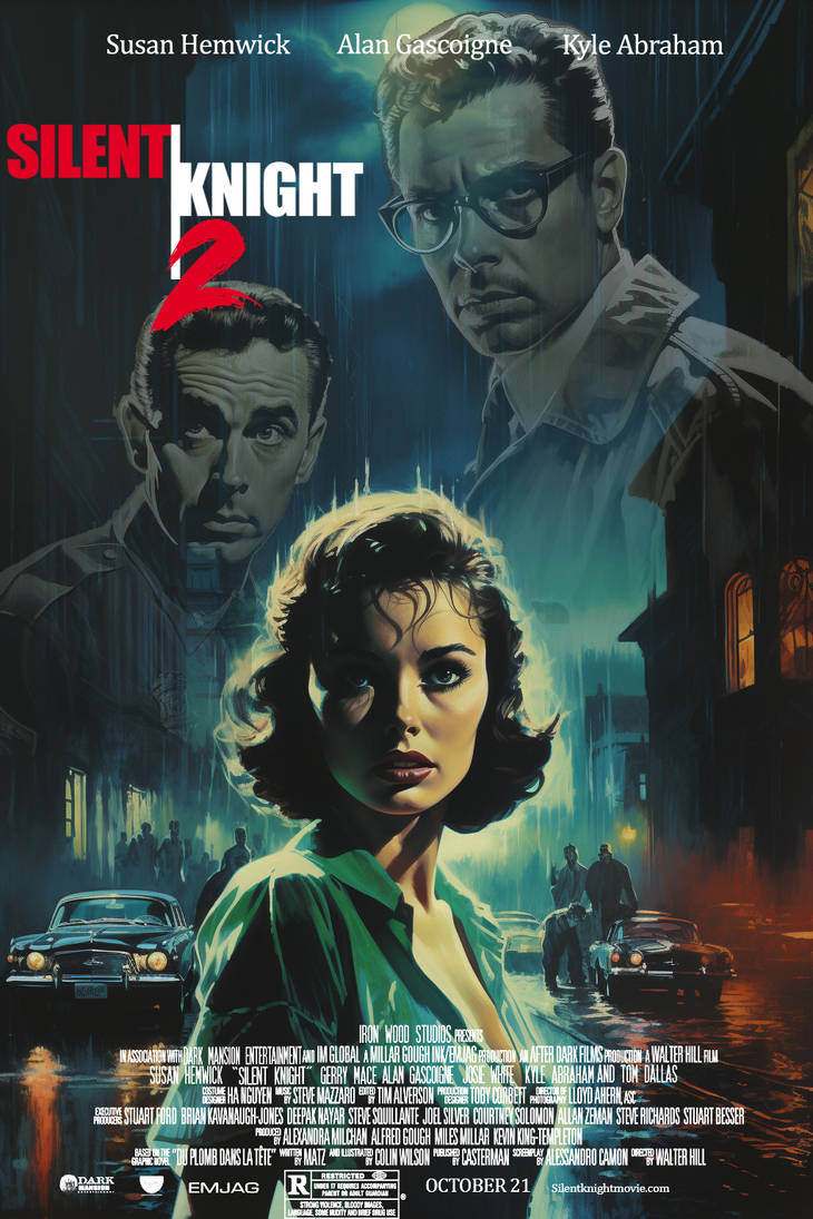 Silent Knight 2 Movie Poster-(Fan Made) by ArtisanComics on DeviantArt