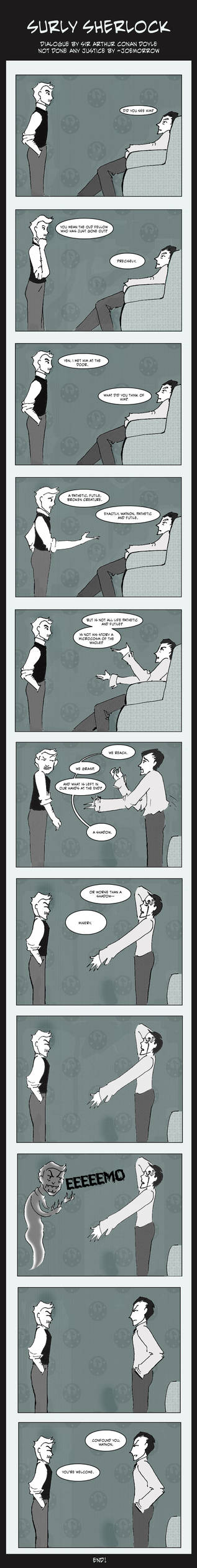 HW comic - Surly Sherlock