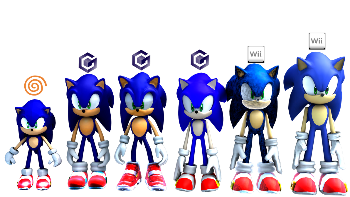 Gradation Sonic by JackyDik on DeviantArt