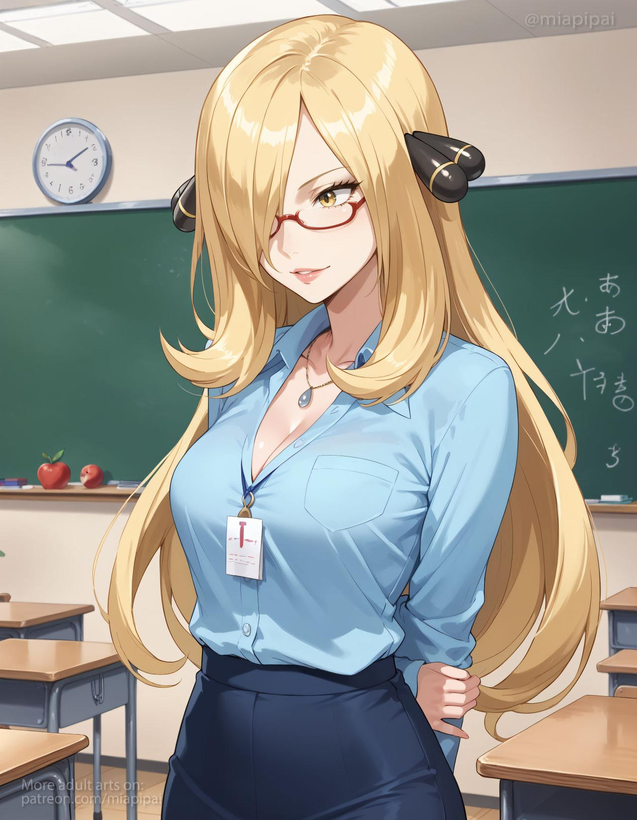 Cynthia From Pokemon By Miapipai On Deviantart Cynthia From Pokemon By Miapipai On Deviantart