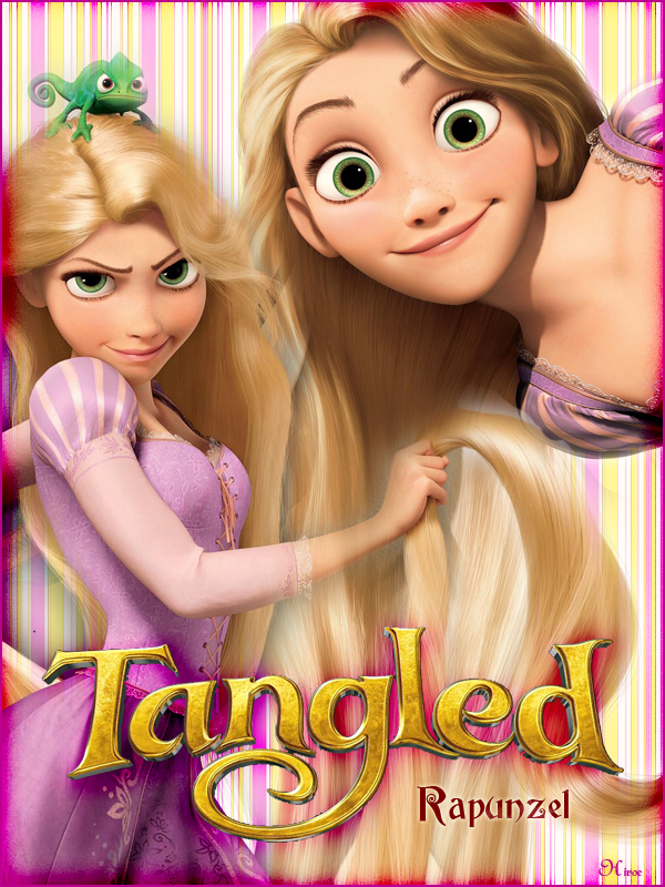 Rapunzel - Tangled Poster by hiroe90 on DeviantArt