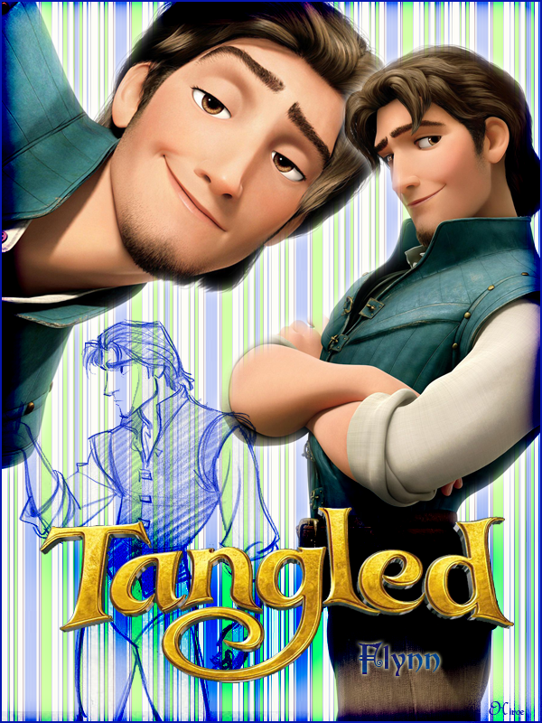 Flynn - Tangled Poster