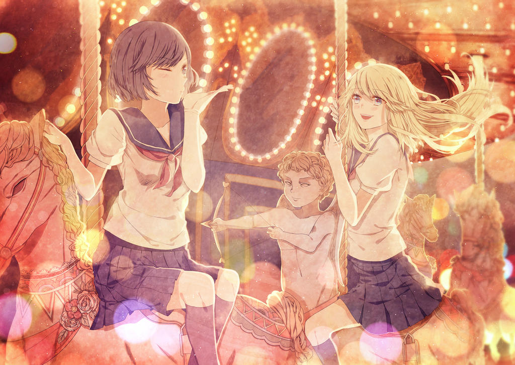 Girlfriends: love riders by Red-Eileen on DeviantArt