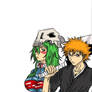 Nel and Ichigo