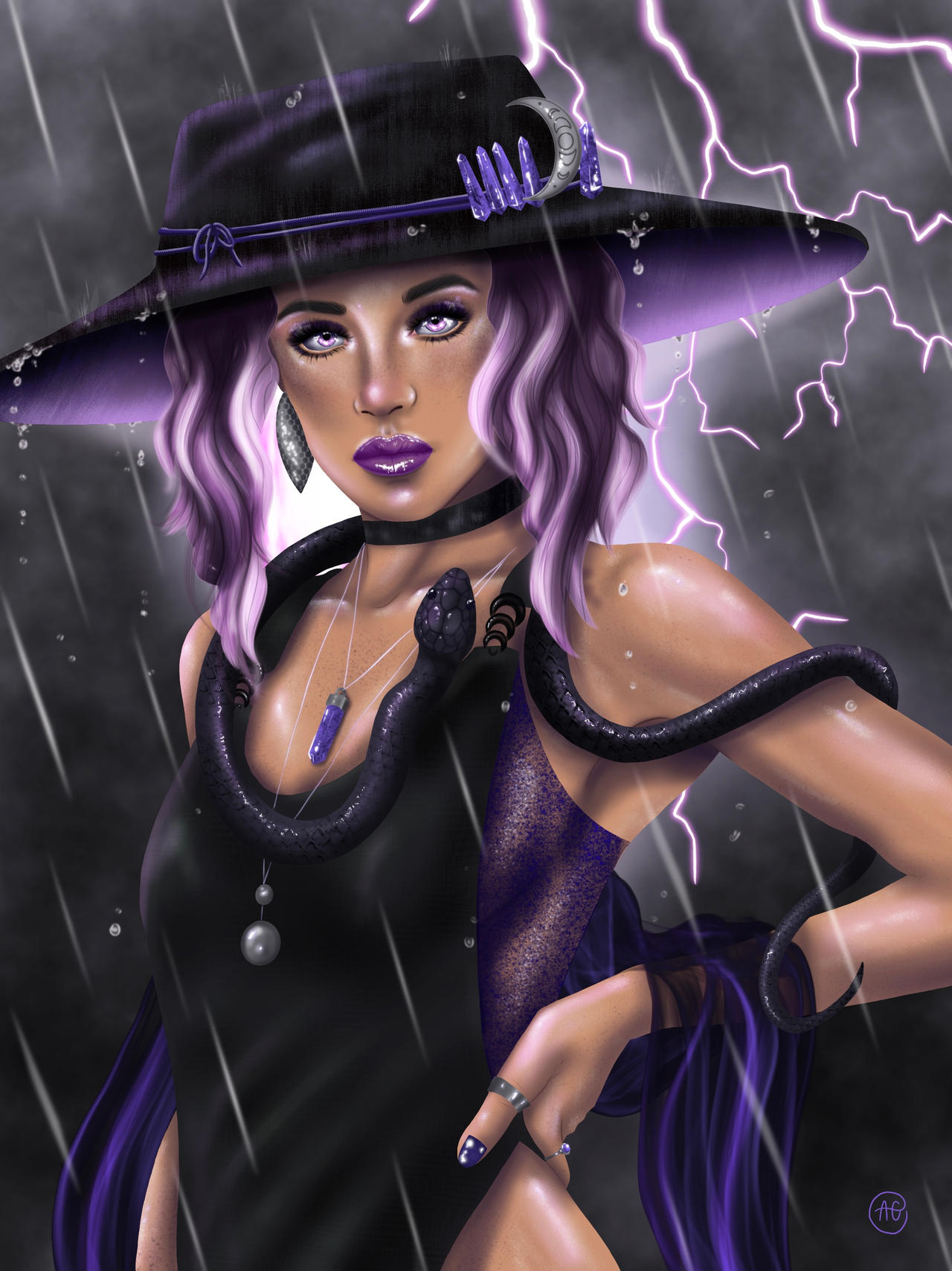 Storm Witch By AshGreerArt On DeviantArt storm-witch-by-ashgreerart-on-deviantart