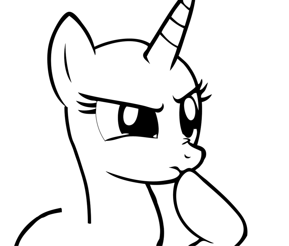 MLP FiM Unicorn Base 01 by Vomwerth on DeviantArt
