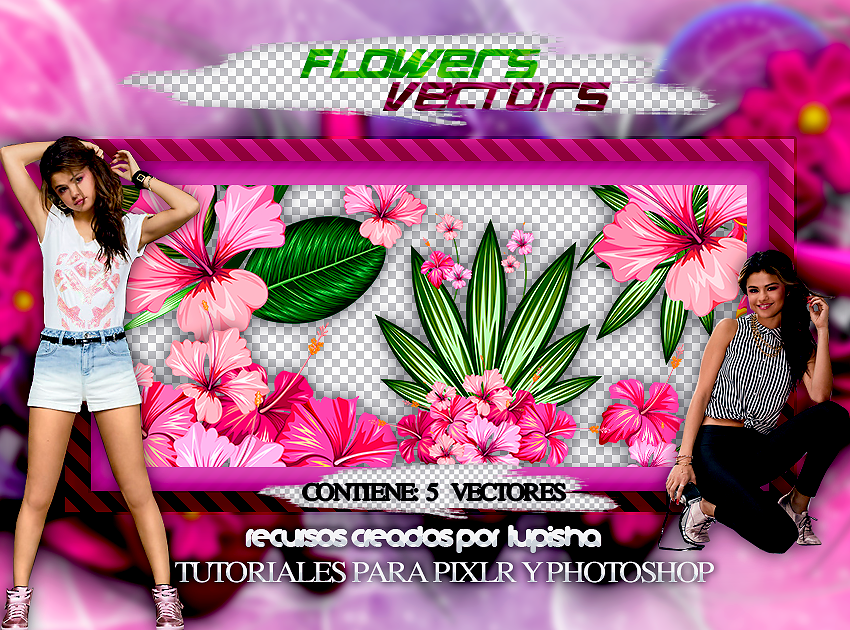 +FLOWERS VECTORS