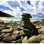 Rocks on the beach