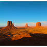 Monument valley peeks