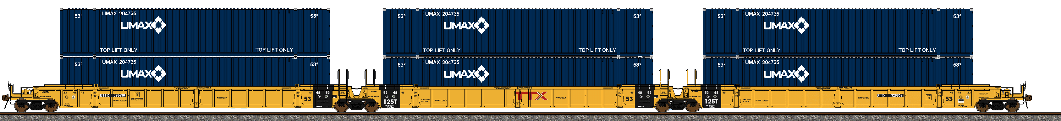 Dttx Deviantart DTTX Articulated 3 Pack Double Stack Set#1 by TrainiaxDrawer on DeviantArt