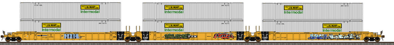 Dttx Deviantart DTTX Articulated Triple Stack Set #4 by TrainiaxDrawer on DeviantArt
