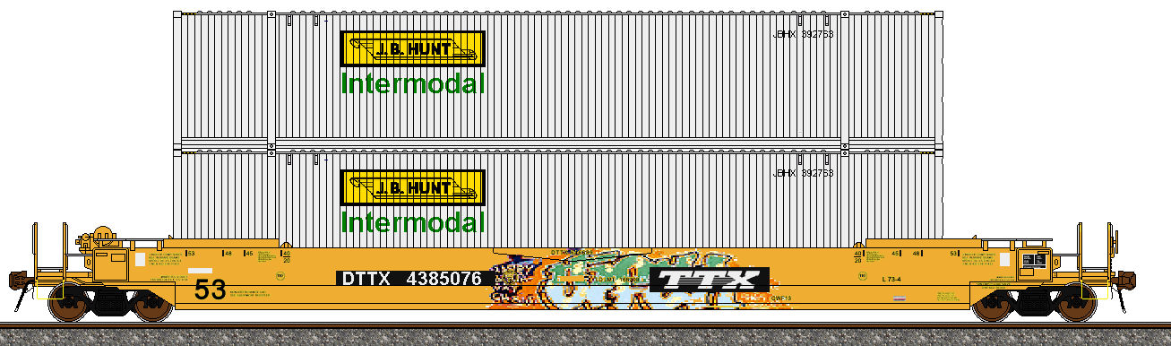 Double Stack Train Set DTTX Double Stack #1 by TrainiaxDrawer on DeviantArt