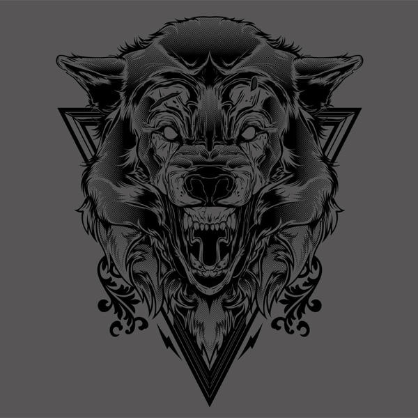 The Courage Wolf by Hydro74 by Design-By-Humans on DeviantArt 