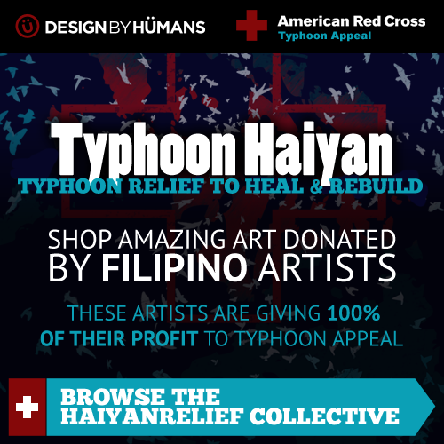 Typhoon Haiyan Relief Through Artwork