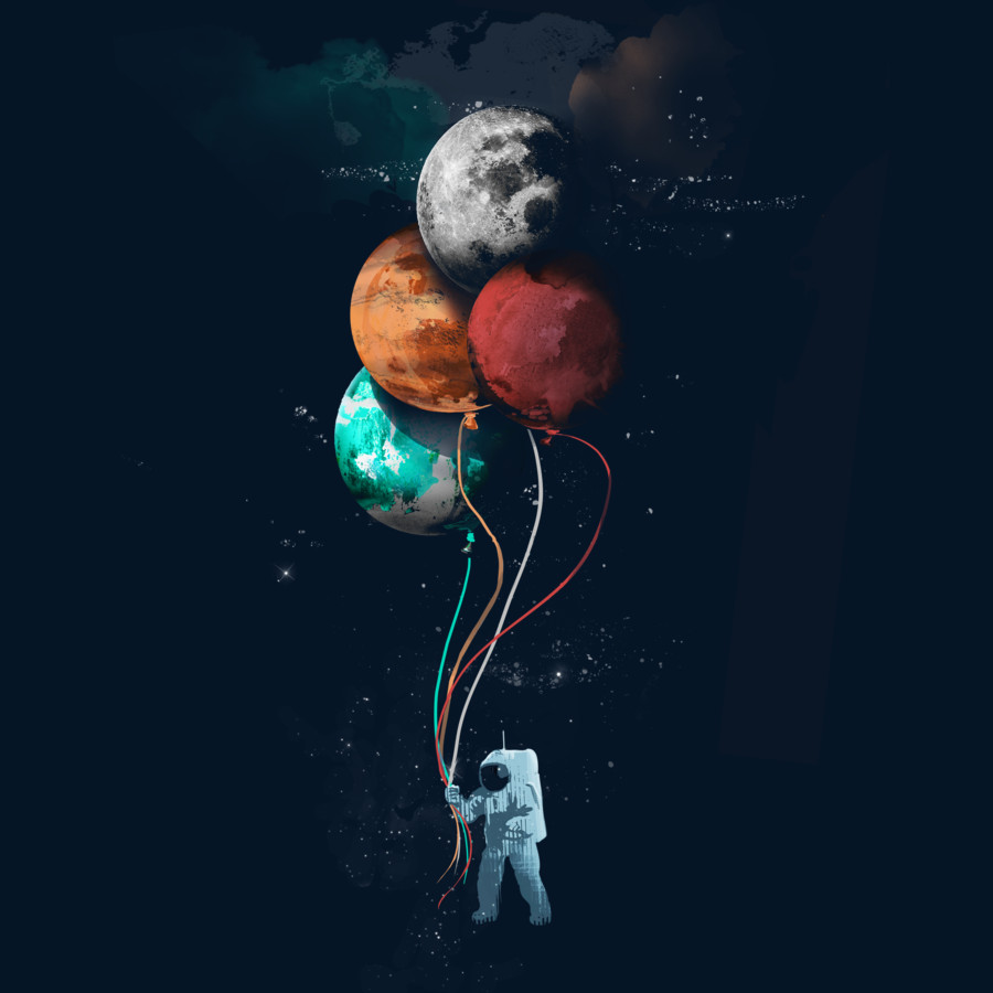 The Spaceman's Trip by aritst gloopZ by Design-By-Humans