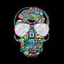 Skull Color Waves
