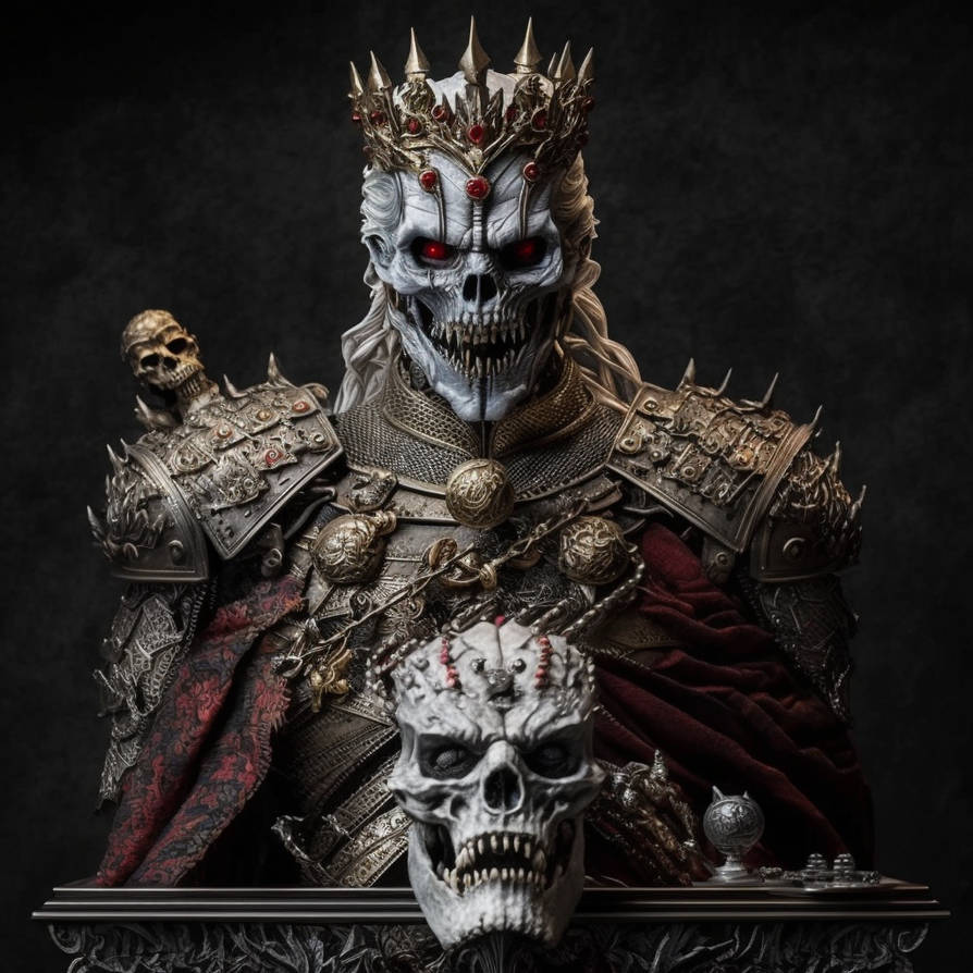 Skeleton King in Ancient Armor by AIArmor on DeviantArt