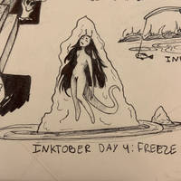 Inktober Day Four: Freeze