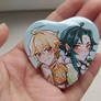 Heart button badge with XiaoEather [2]