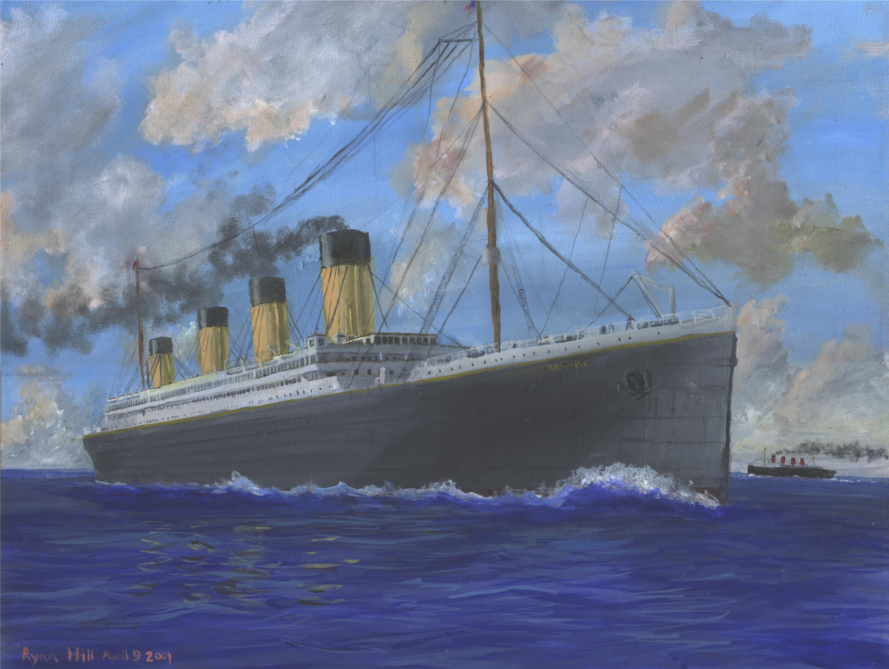 RMS Olympic, 1911