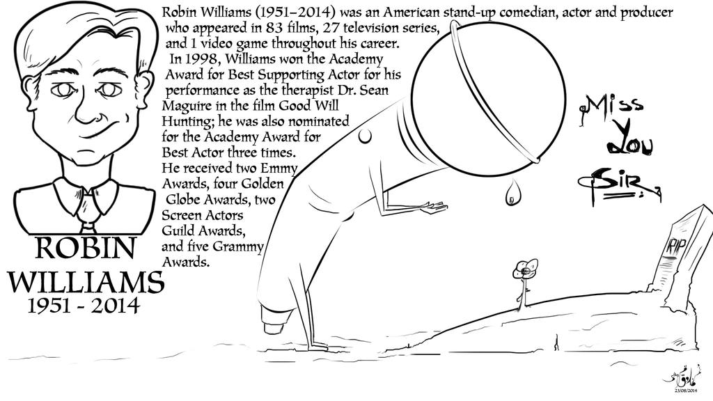 Robin Williams RIP by UFQureshi on DeviantArt