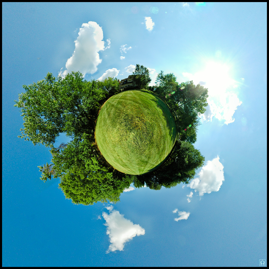 Backyard Pano - Summer