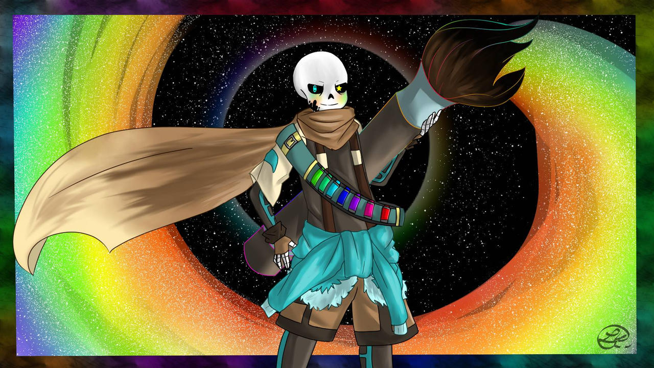 Ink Sans Wallpaper Size By Trafalgar15luna On Deviantart Ink Sans Wallpaper Size By Trafalgar15luna On Deviantart
