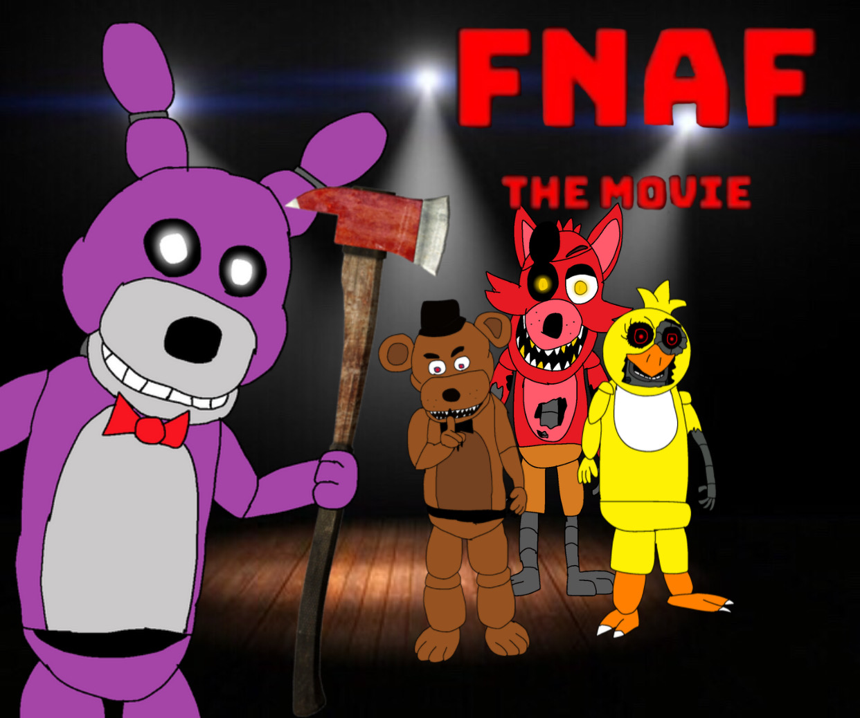 Sonic did a FNAF Movie Paraody Poster : r/TwoBestFriendsPlay