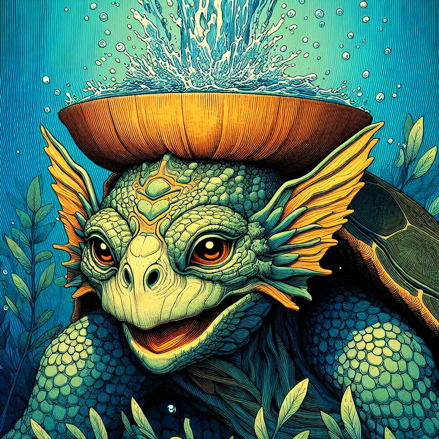 Kappa Deviantart Kappa Concept by MujihinaYashin on DeviantArt