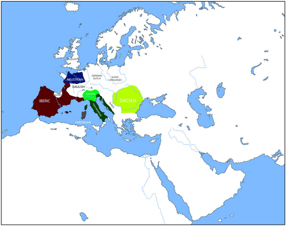 Different Romance Language group distribution by kazumikikuchi on ...
