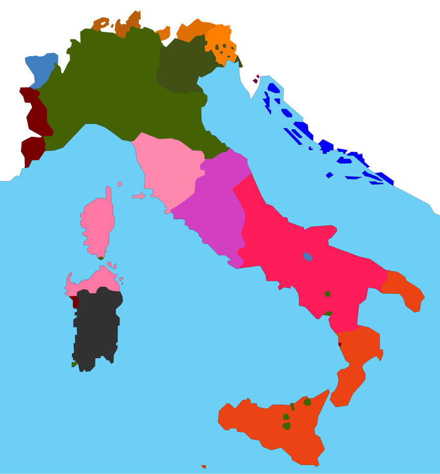 Italian Sprachbund by kazumikikuchi on DeviantArt